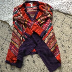 Multi-colored sweater